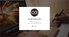 Desktop Screenshot of creativeexample.com